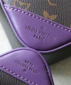 Louis Vuitton Trio Messenger Monogram Macassar Canvas By Virgil Abloh’s Purple For Men, Men’s Bags, Shoulder And Crossbody Bags 9.5in/25cm LV M46266 - Image 7