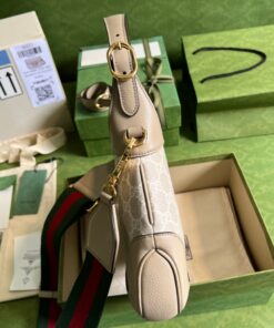 Gucci Jackie 1961 Small GG Shoulder Bag Beige For Women, 11in/28cm GG 678843 UULAG 9682 - Image 6