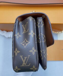 Louis Vuitton Marceau Monogram Canvas Caramel Brown For Women, Women’s Handbags, Shoulder and Crossbody Bags 9.6in/24.5cm LV M46127 - Image 7