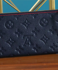 Alternative view of Louis Vuitton Pochette Melanie BB Monogram Empreinte Dark Blue For Women, 7.9in/20cm M68713