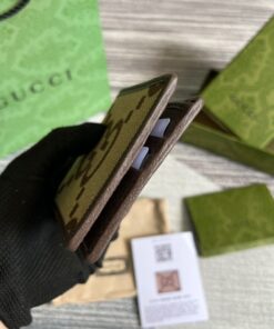 Gucci Jumbo GG Wallet Brown For Men 4.3in/11cm GG 699308 UKMBG 2572 - Image 6