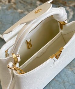 Alternative view of Louis Vuitton Capucines MM Handbag White For Women, Women’s Handbags, Shoulder Bags And Crossbody Bags 12.4in/32cm LV