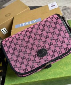 Gucci Gucci Children’s GG Multicolor Messenger Bag For Women 11.4in/29cm GG - Image 7