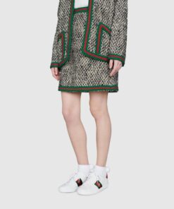 Alternative view of Gucci Ace Sneaker With Bee White For Women GG 431942 02JP0 9064