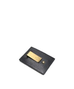 Alternative view of Gucci GG Marmont Card Case Rough Black Gold Toned Hardware For Men, 4in/10cm – 436022 DJ20T 1000