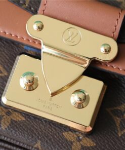 Louis Vuitton Marceau Monogram Canvas Caramel Brown For Women, Women’s Handbags, Shoulder and Crossbody Bags 9.6in/24.5cm LV M46127 - Image 12