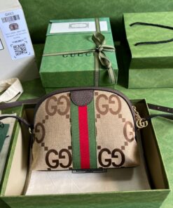 Gucci Ophidia Jumbo GG Small Shoulder Bag Brown For Women 9.3in/24cm GG 499621 UKMIG 2570 - Image 8