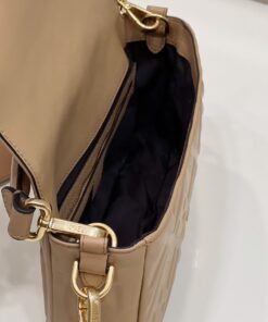 Fendi Baguette Shoulder Bag 10.6in 27cm Brown Gold Hardware For Women FF 8BR600 - Image 7