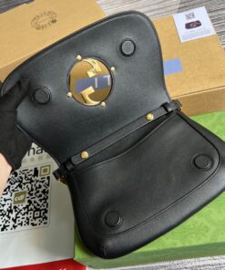Gucci Blondie Shoulder Bag Black For Women, Women’s Bags 11in/28cm GG 699268 UXX0G 1000 - Image 5