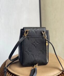 Louis Vuitton Tiny Backpack Monogram Empreinte Black For Women, Women’s Bags 19cm LV M80596 - Image 6