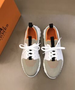 Alternative view of Hermes Depart Sneakers White/ Light Grey For Men