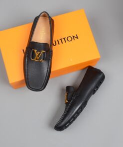 Alternative view of Louis Vuitton Monte Carlo Mocassin Loafers Black For Men
