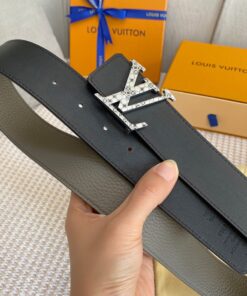 Louis Vuitton Iconic Reversible LV Belt Grey LV Women Belt - Image 16