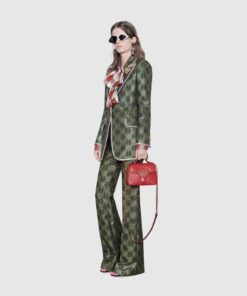 Alternative view of Gucci GG Marmont Mini Top Handle Bag Red For Women 8.3in/21cm
