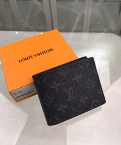 Louis Vuitton Multiple Wallet Monogram Eclipse For Men 4.5in/11.5cm M61695 - Image 3