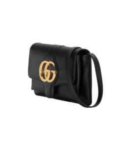 Gucci Arli Shoulder Bag – Black, For Women, 10in/26cm, 550129 0V10G 1000 - Image 6