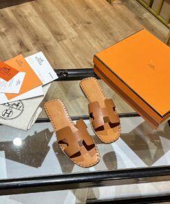 Alternative view of Hermes Oran Sandal Brown For Women H221110Z