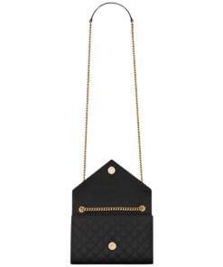 Saint Laurent Small Bag Black In Mix Matelasse For Women 8.2in/21cm YSL 600195BOW911000 - Image 3