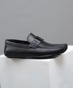 Louis Vuitton Monte Carlo Mocassin Loafers Black For Men - Image 5