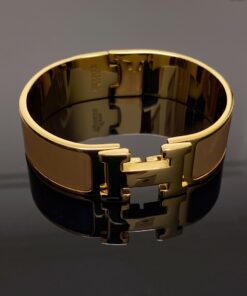 Hermes Clic H Bracelet Gold Hardware For Women - Image 4