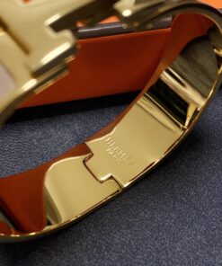 Hermes Clic H Bracelet Gold Hardware For Women - Image 8