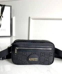 Gucci Gucci Off The Grid Belt Bag Black GG ECONYL® For Men  9.5in/24cm GG 631341 H9HBN 1000 - Image 10