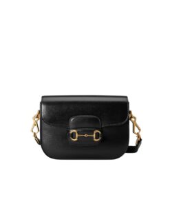 Gucci Horsebit 1955 Mini Bag Black For Women 8in/21cm GG 658574 18YSG 1060