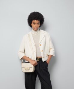 Alternative view of Gucci Horsebit 1955 Mini Bag White For Women, Women’s Bags 8in/20.5cm GG 658574 18YSG 9068