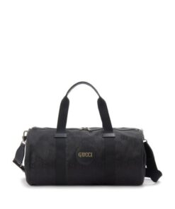 Gucci Off The Grid Duffle Bag Black GG Nylon For Men 19in/47.5cm GG 658632 H9HVN 1000