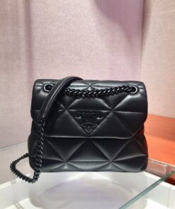 Prada Small Nappa Spectrum Bag Black For Women, Women’s Bags 8.6in/22cm 1BD233_WDF0_F0ES9_V_OOO - Image 6