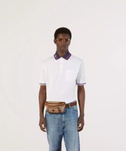 Alternative view of Gucci Belt Bag With Interlocking G Beige And Ebony GG Supreme Canvas 9.1in/23cm 682933 92THG 8563