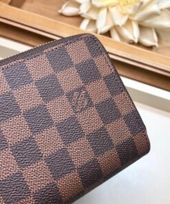 Louis Vuitton Clemence Wallet Damier Ebene Canvas For Women - Image 3