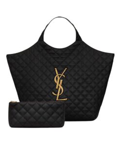 Alternative view of Saint Laurent Icare Maxi Shopping Bag Black For Women 16.9in/43cm 698651AAANG1000
