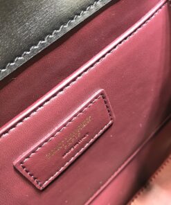 Saint Laurent Cassandra Medium Top Handle Bag In Grain Black For Women 9.6in/24.5cm YSL 623931BOW0W1000 - Image 8