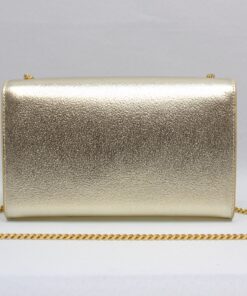 Saint Laurent Kate Chain Wallet With Tassel 9.4in/ 24cm Yellow Copper For Women - Image 4