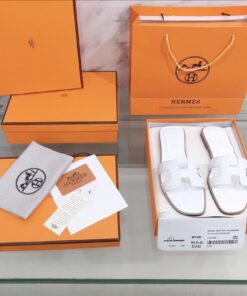 Alternative view of Hermes Oran Sandal White For Women H021056Z 02365