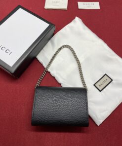Gucci Dionysus Black Chain Super Mini Bags For Women 11cm/4.3in GC - Image 7