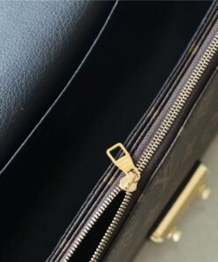 Louis Vuitton Marceau Monogram Canvas Black For Women, Shoulder and Crossbody Bags 9.6in/24.5cm LV M46126 - Image 12