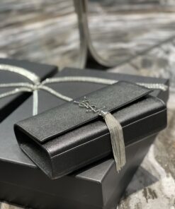 Saint Laurent Kate Medium Chain Bag Black With Tassel For Women 9.4in/24cm YSL 354119BOW0N1000 - Image 9