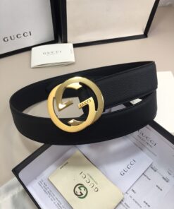 Alternative view of Gucci GG Marmont Reversible Belt in Black for Women