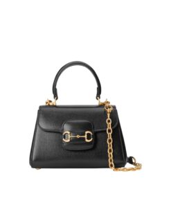 Gucci Ophidia Gucci Horsebit 1955 Mini Bag Black For Women, Women’s Bags 8.6in/22cm GG 703848 AAA7G 1000
