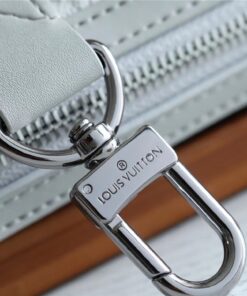 Louis Vuitton Trio Messenger Damier Salt Gray For Men, Men’s Bags, Shoulder And Crossbody Bags 9.5in/25cm LV N50068 - Image 7
