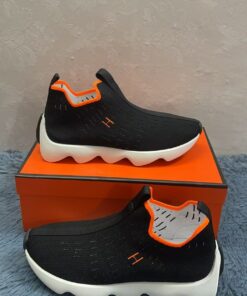 Hermes Eclair Sneakers Black For Men H221170Z 02360? - Image 6