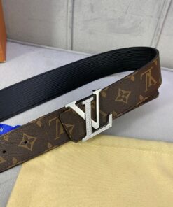 Louis Vuitton LV Diamond Reversible Belt Monogram Canvas for Women