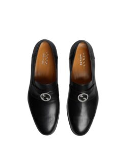 Gucci Interlocking G Loafer Black For Men 730134 06F00 1000