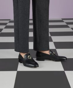 Alternative view of Gucci Interlocking G Loafer Black For Men 730134 06F00 1000