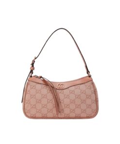 Gucci Ophidia Small Shoulder Bag 9.8in/ 24.8cm Pink Rose Gold Hardware For Women 735145 FACC5 5748