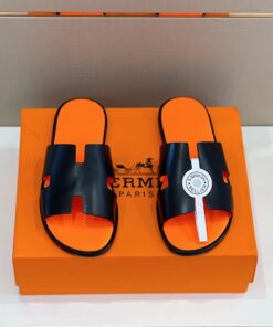 Alternative view of Hermes Izmir Sandals Black/ Orange For Men