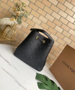 Louis Vuitton NeoNoe MM Bucket Bag Monogram Empreinte Black For Women 10.2in/26cm M45256 - Image 5