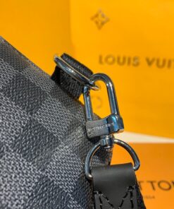 Louis Vuitton Avenue Sling Bag Damier Graphite Canvas For Men, Shoulder and Crossbody Bags 12.2in/31cm LV N41719 - Image 4
